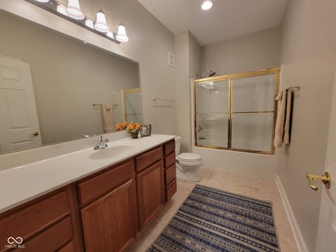 Bathroom at 1096 Shadow Ridge Road, Carmel, IN