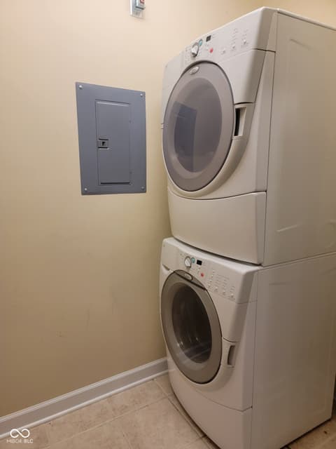 Laundry room at 1096 Shadow Ridge Road, Carmel, IN