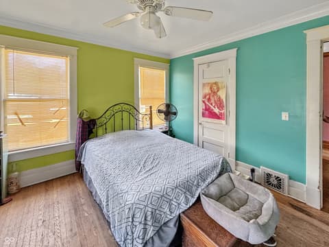 Bedroom at 903 N Meridian Street, Brazil, IN