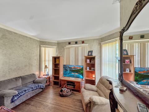 Living room at 903 N Meridian Street, Brazil, IN