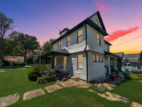 Backyard at 903 N Meridian Street, Brazil, IN