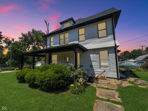 Side exterior at 903 N Meridian Street, Brazil, IN