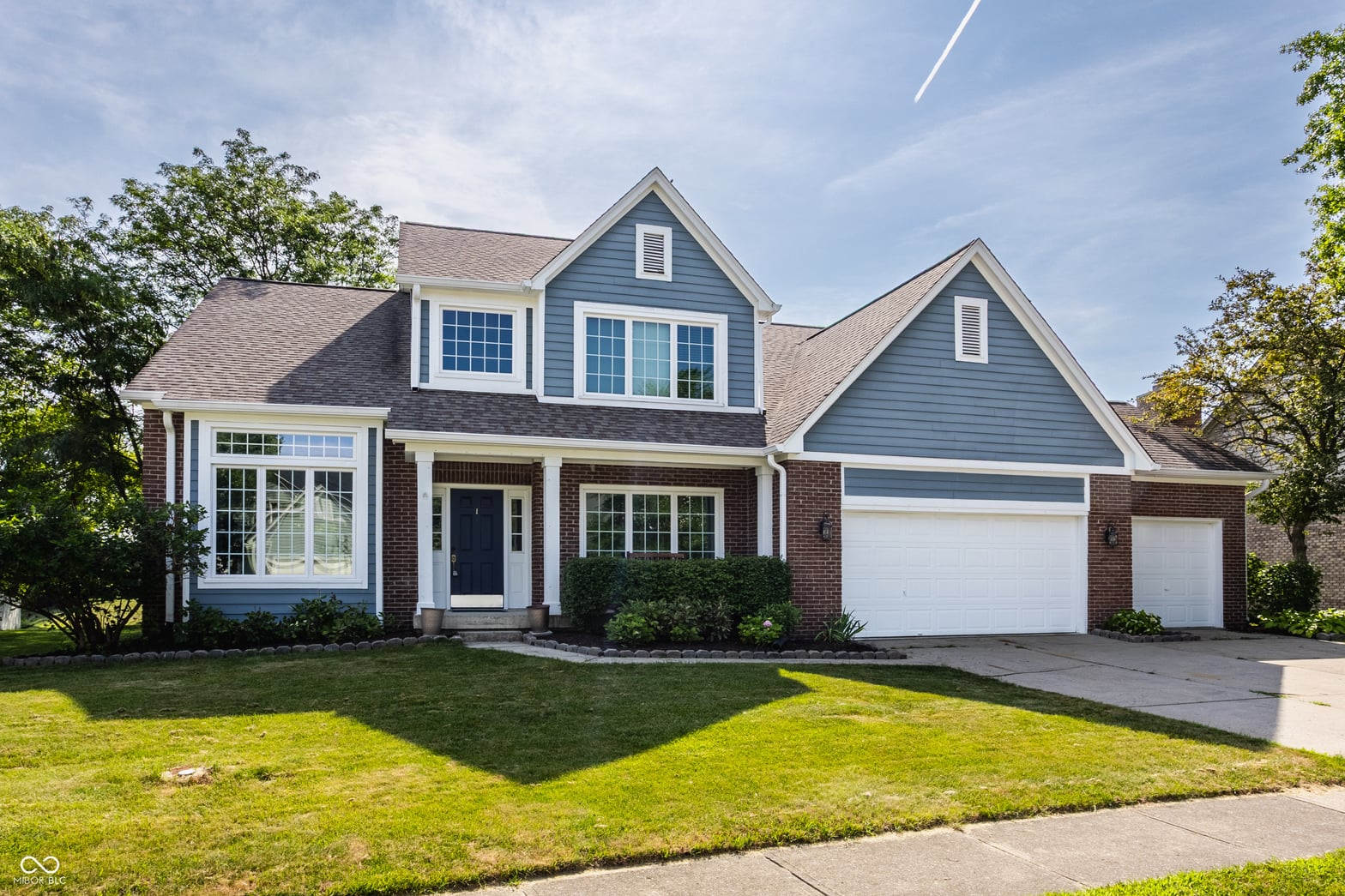 Front exterior at 12861 Clifford Circle, Carmel, IN