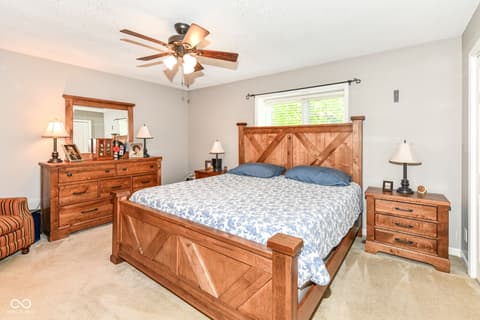 Bedroom at 4646 Lambeth Walk, Carmel, IN