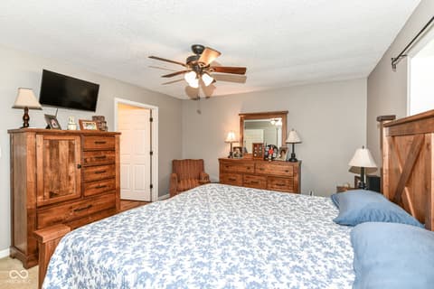 Bedroom at 4646 Lambeth Walk, Carmel, IN