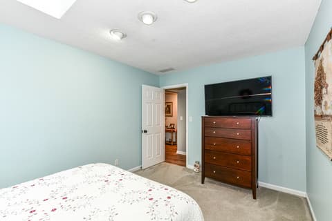Home office at 4646 Lambeth Walk, Carmel, IN