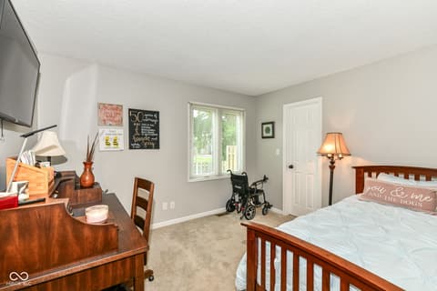 Bedroom at 4646 Lambeth Walk, Carmel, IN