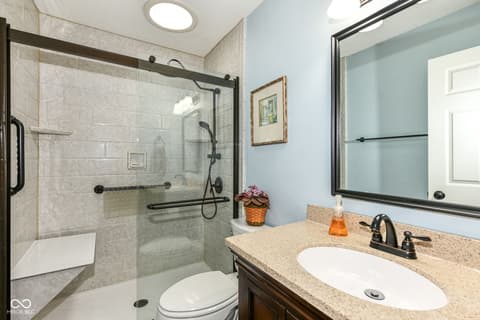 Bathroom at 4646 Lambeth Walk, Carmel, IN