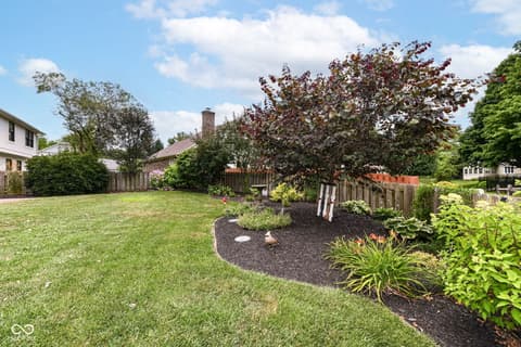 Yard at 4646 Lambeth Walk, Carmel, IN