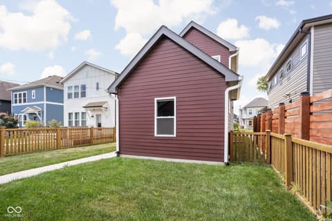 Backyard at 1935 Cornell Avenue, Indianapolis, IN