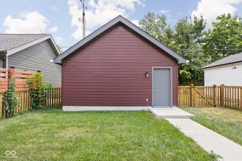 Out Buildings — 1935 Cornell Avenue, Indianapolis, IN