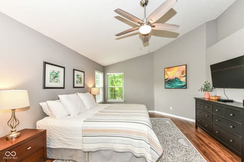 Primary bedroom at 13248 Aquamarine Drive, Carmel, IN