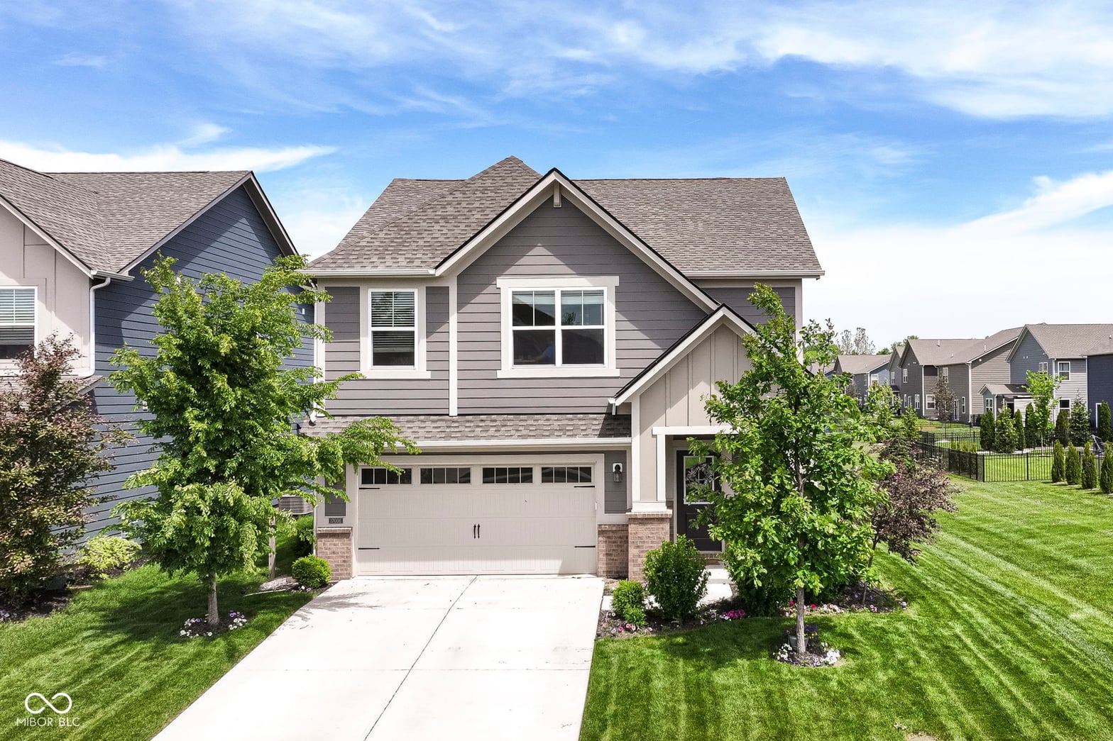Front exterior at 17006 Seaboard Place, Noblesville, IN