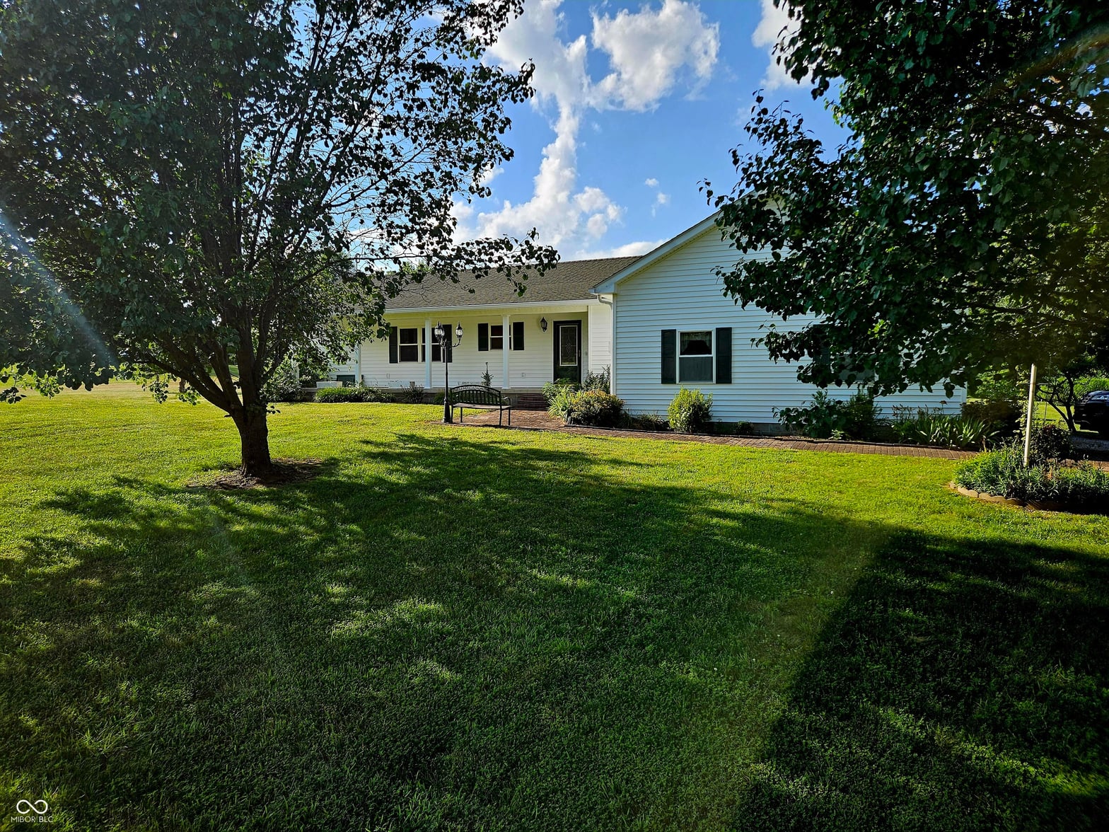 Backyard at 2150 N Olive Church Road, Paragon, IN