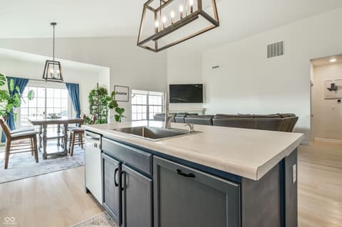 Kitchen at 5466 Maywood Drive, Whitestown, IN