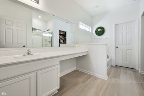 Bathroom at 5466 Maywood Drive, Whitestown, IN