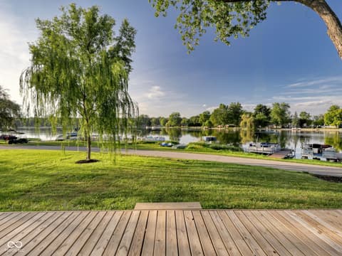 Outdoor living area at 650 S Wildwood Drive, Cromwell, IN