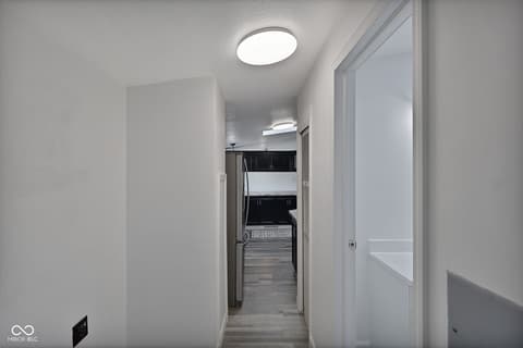 Hallway at 650 S Wildwood Drive, Cromwell, IN