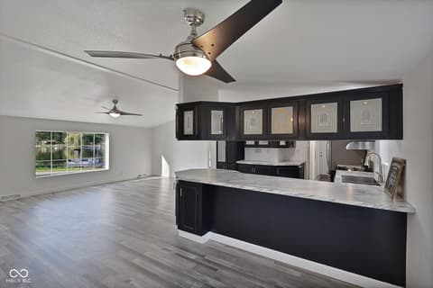 Kitchen at 650 S Wildwood Drive, Cromwell, IN