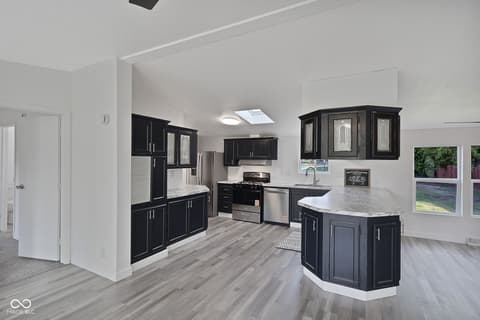 Kitchen at 650 S Wildwood Drive, Cromwell, IN