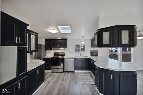 Kitchen at 650 S Wildwood Drive, Cromwell, IN