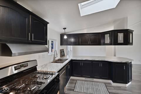 Kitchen at 650 S Wildwood Drive, Cromwell, IN