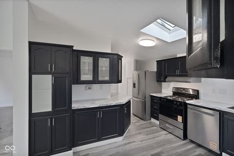 Kitchen at 650 S Wildwood Drive, Cromwell, IN