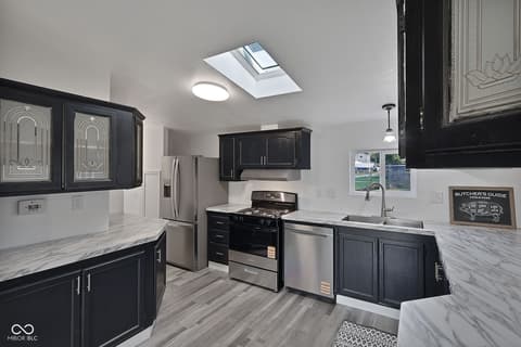 Kitchen at 650 S Wildwood Drive, Cromwell, IN