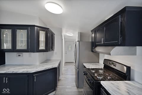 Kitchen at 650 S Wildwood Drive, Cromwell, IN