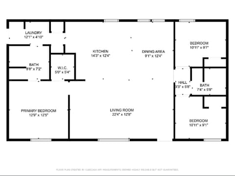 Floor Plan — 650 S Wildwood Drive, Cromwell, IN