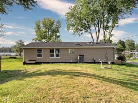 Backyard at 650 S Wildwood Drive, Cromwell, IN