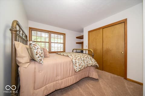 Bedroom at 7147 S County RD 130 Road W, Frankfort, IN