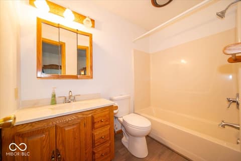 Bathroom at 7147 S County RD 130 Road W, Frankfort, IN