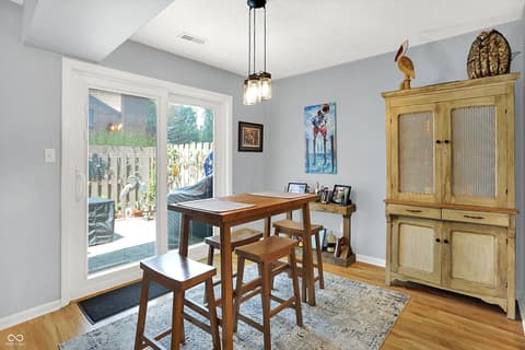 Dining room at 324 E 7th Street, Indianapolis, IN