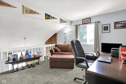 Home office at 324 E 7th Street, Indianapolis, IN