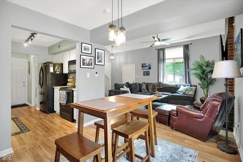 Dining room at 324 E 7th Street, Indianapolis, IN