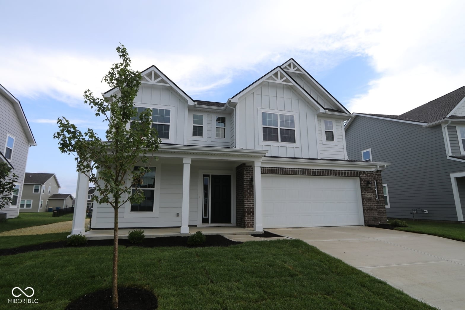 Front exterior at 16787 Cheddar Drive, Noblesville, IN