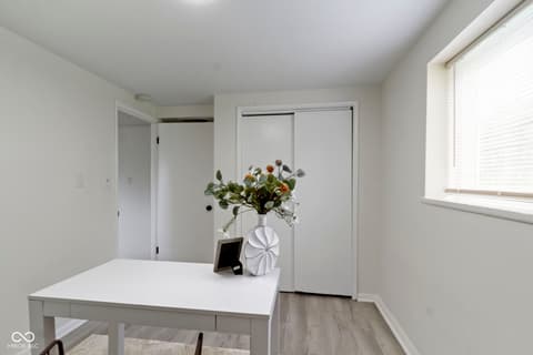 Home office at 4126 Flamingo West Drive, Indianapolis, IN