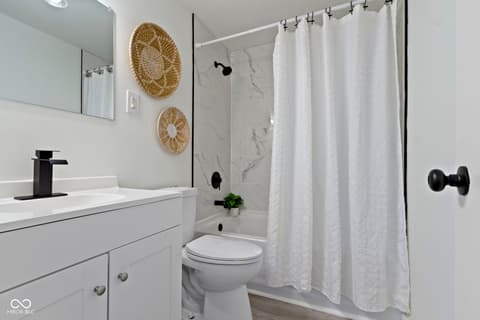 Bathroom at 4126 Flamingo West Drive, Indianapolis, IN