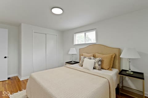 Bedroom at 4126 Flamingo West Drive, Indianapolis, IN