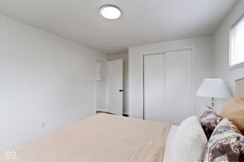 Bedroom at 4126 Flamingo West Drive, Indianapolis, IN