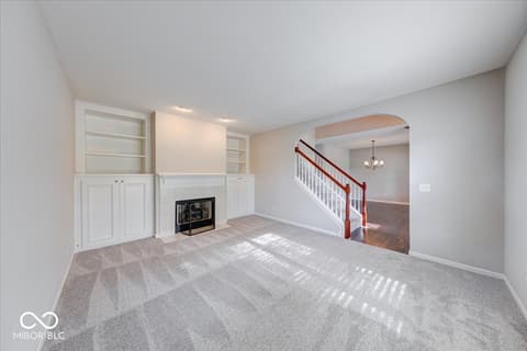Living room at 15555 Portland Drive, Westfield, IN