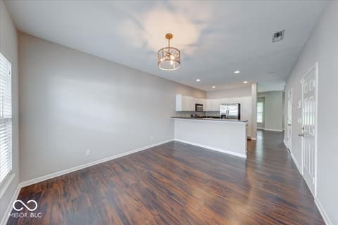 Living room at 15555 Portland Drive, Westfield, IN