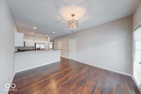 Living room at 15555 Portland Drive, Westfield, IN