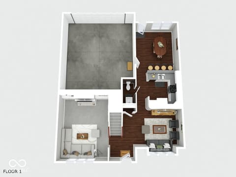 Floor Plan — 15555 Portland Drive, Westfield, IN