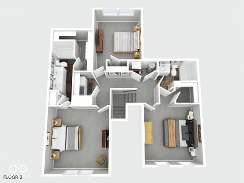 Floor Plan — 15555 Portland Drive, Westfield, IN