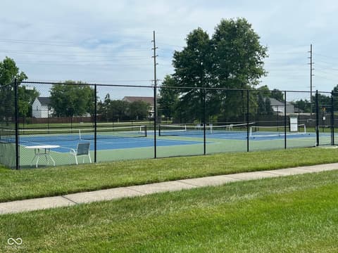 Tennis Court — 15555 Portland Drive, Westfield, IN