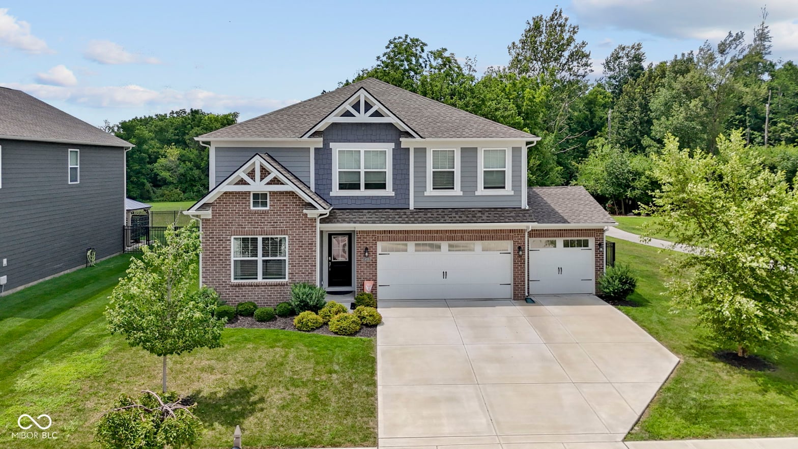Front exterior at 9778 Alzada Drive, Fishers, IN