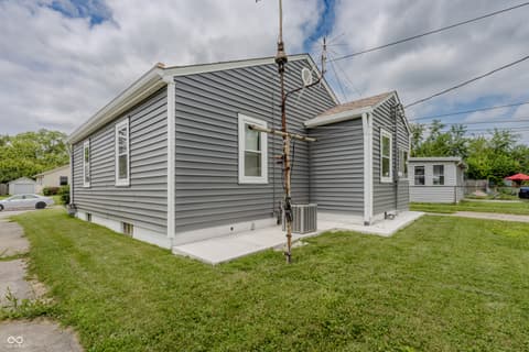Side exterior at 2047 N Bosart Avenue, Indianapolis, IN
