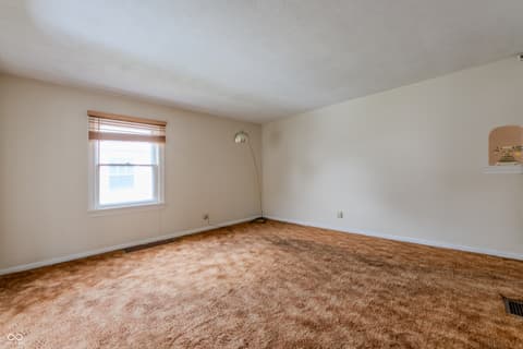 Living room at 2047 N Bosart Avenue, Indianapolis, IN